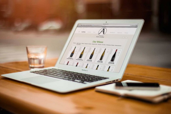 Astrolabe Wines Website