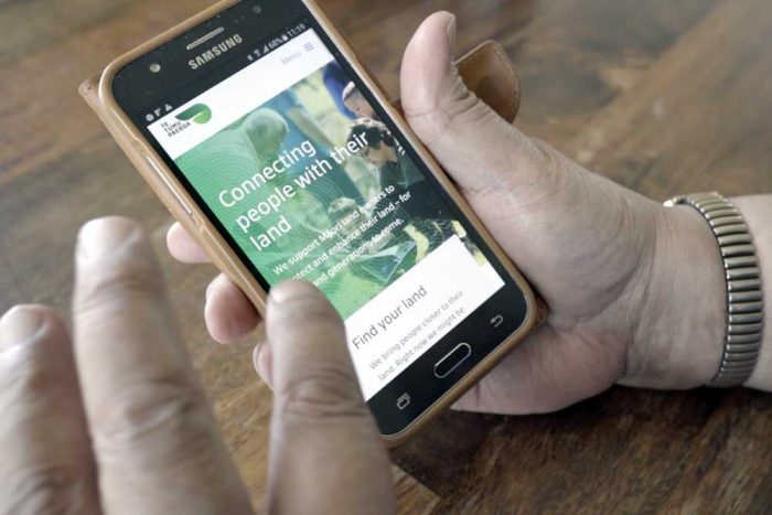 My Whenua onboarding